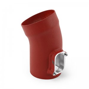 Mini Cooper S Performance Air Intake - Mishimoto - Cold Air Intake - Wrinkle Red - `14-`16
