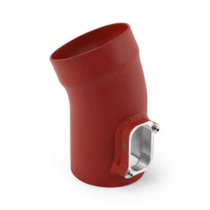 Mini Cooper S Performance Air Intake - Mishimoto - Cold Air Intake - Wrinkle Red - `14-`16