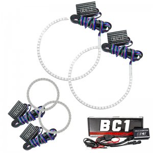 Mini Cooper Headlight Halo Kit - ORACLE Lighting - BC1 Controller - ColorSHIFT - `05-`08