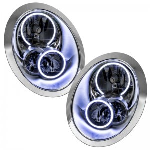 Mini Cooper Headlight Assemblies - ORACLE Lighting - SMD Pre-Assembled - White - `05-`08