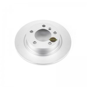 Mini Cooper Countryman Brake Rotor(1) - Rear - PowerStop - Evolution High Carbon Geomet Coated - Silver - `11-`16