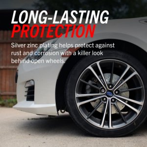 Mini Cooper Brake Rotors (2) - Front - PowerStop - Evolution Drilled & Slotted - Silver - `07-`09