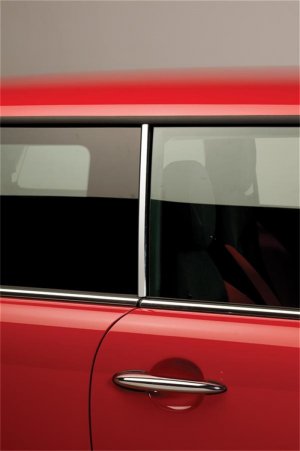 Mini Cooper Pillar Post Trim - Putco - Classic - Stainless Steel - `07-`14