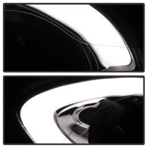 Mini Cooper Countryman Headlight Set - SPYDER - LBDRL Projector - Black - `11-`15