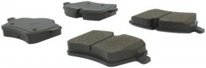 Mini Cooper Brake Pads + Rotors - Front - Stoptech - Slotted/Drilled C-Tek Silver Rotors + Centric Premium Pads - Silver - 2006