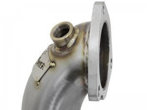 MINI Cooper S (R56) Performance Exhaust - aFe - Twisted Steel Down Pipe 2-1/2 IN 304 Stainless Steel w/ Cat - `07-`13