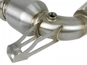 MINI Cooper S Performance Exhaust - aFe - Twisted Steel Down-Pipe - `14-`19