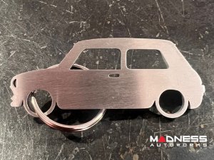Keychain - Classic Mini - Silhouette Design