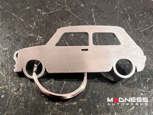 Keychain - Classic Mini - Silhouette Design
