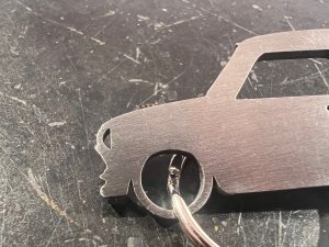 Keychain - Classic Mini - Silhouette Design
