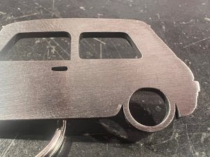 Keychain - Classic Mini - Silhouette Design