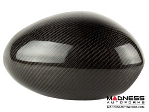 MINI Cooper Mirror Covers - Carbon Fiber - R55/ 56/ 57/ 60 - BCA-883596AL