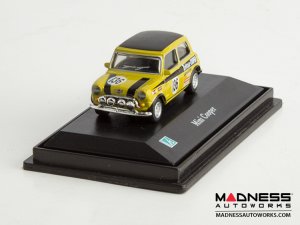 Hongwell Cararama Mini Cooper- 1/72 Scale Diecast Model Car - Old Gold W/ Black