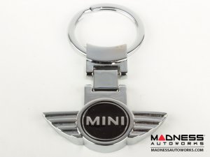 Keychain  - MINI Cooper - Wing Logo Ring