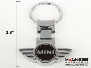 Keychain  - MINI Cooper - Wing Logo Ring