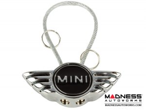 Keychain - MINI Cooper - Wing Logo Band