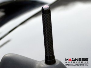MINI Cooper Micro Antenna - Carbon Fiber (Union Jack Logo)
