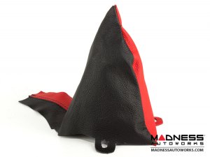 MINI Cooper eBrake Boot - Black and Red Leather