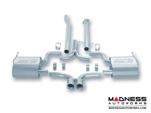 Mini Cooper S Performance Exhaust System - Cat Back - Borla - R56