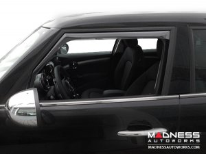 MINI Cooper Side Window Air Deflectors by Farad - Front (F55 Model)