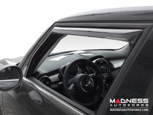 MINI Cooper Side Window Air Deflectors by Farad - Front (F55 Model)