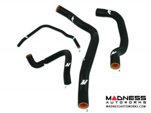MINI Cooper S Radiator Silicone Hose Kit - Mishimoto - R52/ 53 - Black