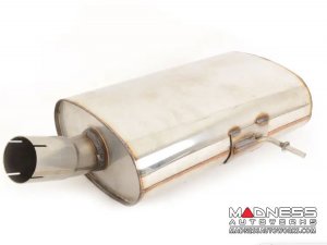 MINI Cooper Performance Exhaust - Cat Back - Milltek - Resonated - Polished Oval Tips - R56