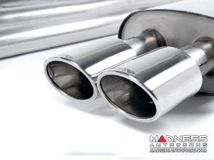 MINI Cooper Performance Exhaust - Cat Back - Milltek - Non-Resonated - Polished Oval Tips - R56