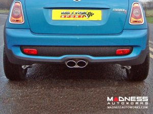 MINI Cooper S Cat-Back Exhaust System by Milltek - Twin Oval Tailpipes (R56 / R58 Models)