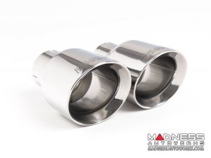 MINI Cooper 1.5T Cat-back Exhaust system by Milltek - Non-Resonated - Polished Tips (F56 Models)