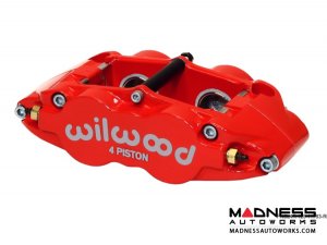 MINI Cooper Brake Conversion Kit - 12.88" Rotors - Wilwood Superlite 6R 6 Piston Front Brake Upgrade Kit (Red Powder Coated Calipers / SRP Drilled & Slotted Rotors)