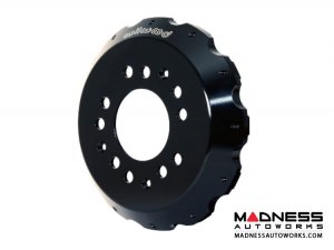 MINI Cooper Brake Conversion Kit - 12.88" Rotors - Wilwood Superlite 6R 6 Piston Front Brake Upgrade Kit (Black Powder Coated Calipers / SRP Drilled & Slotted Rotors)