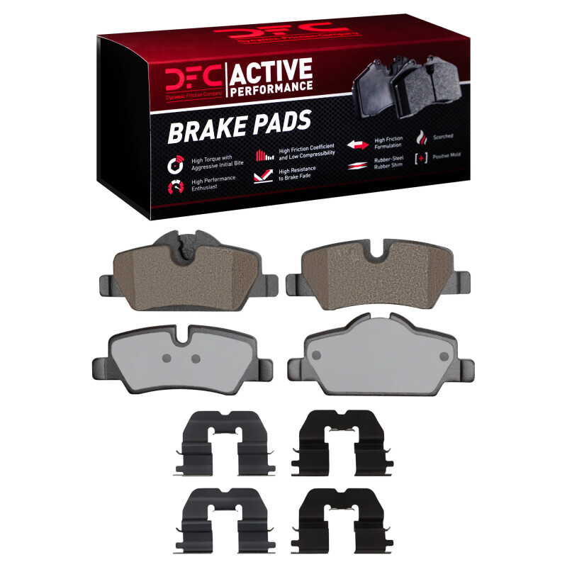 Mini Cooper Brake Pads - Rear - DFC - Active Performance - `14-`24