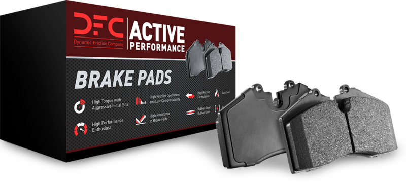 Mini Cooper Brake Pads - Front - DFC - Active Performance - Low Metallic - `14-`21