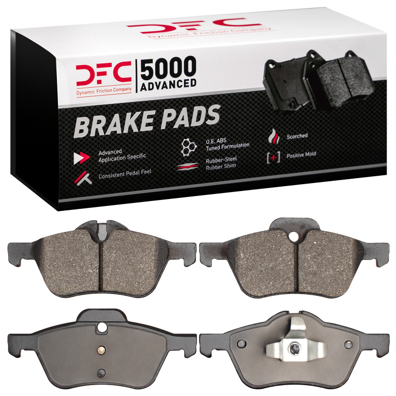 Mini Cooper Brake Pads - Front - DFC - 5000 Advanced Low Metallic - `02-`08