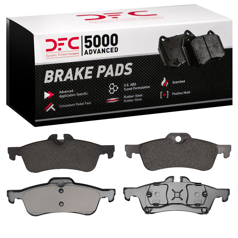 Mini Cooper Brake Pads - Rear - DFC - 5000 Advanced Low Metallic - `02-`08