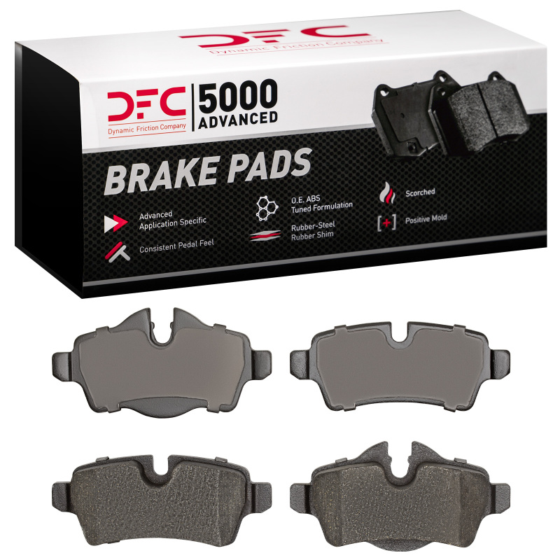 Mini Cooper Clubman Brake Pads - Rear - DFC - 5000 Advanced Low Metallic - `07-`15