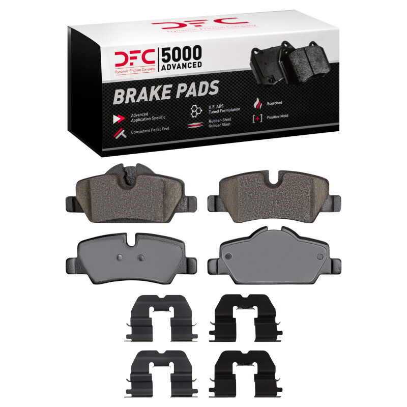 Mini Cooper Brake Pads - Rear - DFC - 5000 Advanced Ceramic - `14-`24