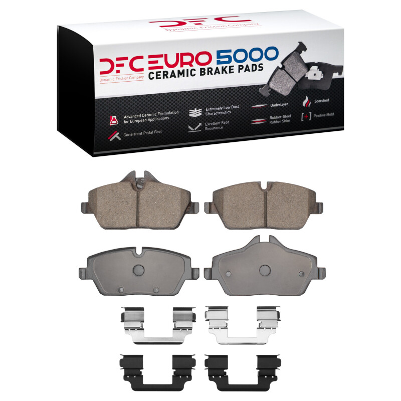 Mini Cooper Brake Pads - Front - DFC - Euro 5000 Ceramic - `20-`24
