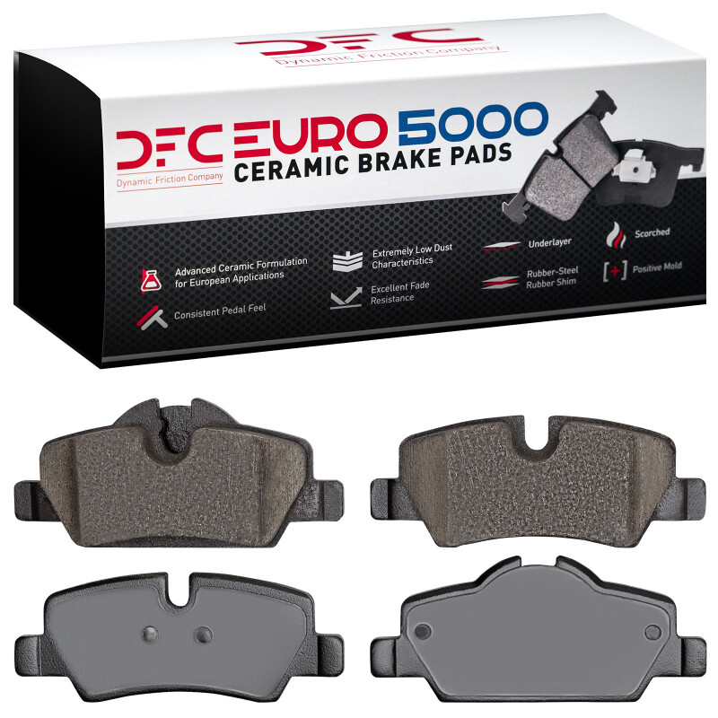 Mini Cooper Brake Pads - Rear - DFC - Euro 5000 Ceramic - `14-`24