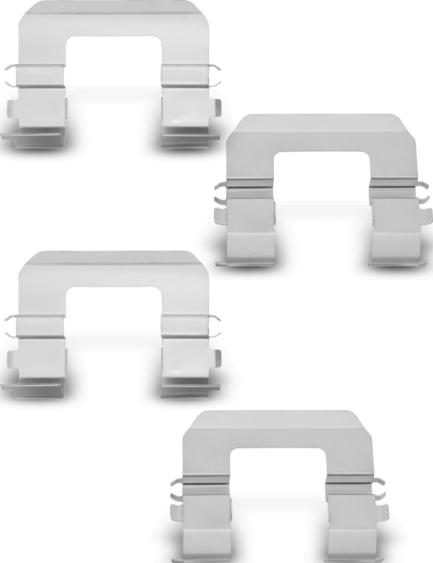 Mini Cooper Brake Hardware Kit - Rear - DFC - Stainless Steel - Stainless Steel - `14-`24