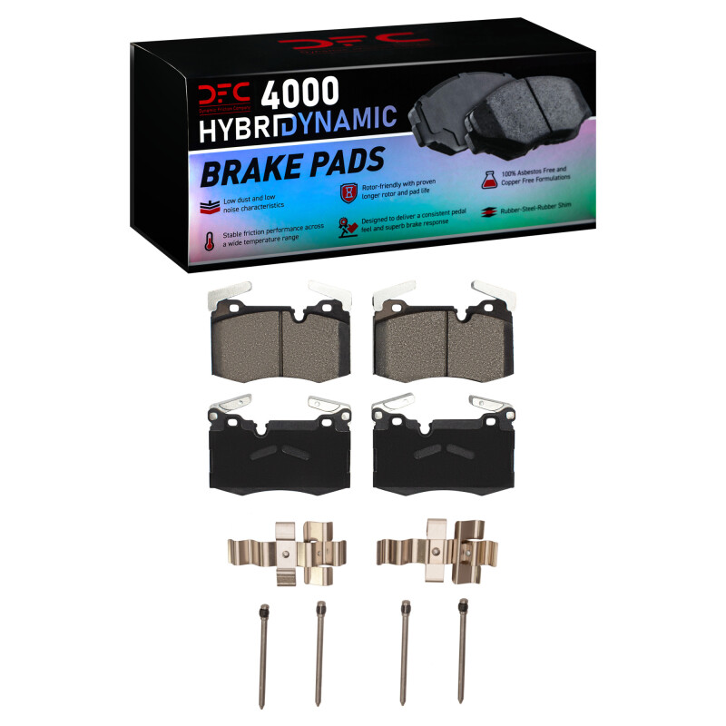 Mini Cooper Brake Pads - Front - DFC - 4000 HybriDynamic - `09-`14