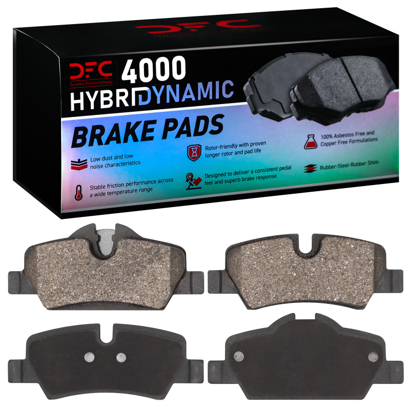 Mini Countryman Brake Pads - Rear - DFC - 4000 Hybridynamic - `14-`24