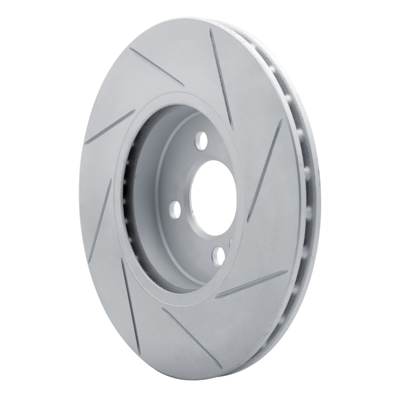 Mini Cooper Brake Rotor (1) - Front Left - DFC - Slotted Geoperformance - `07-`15