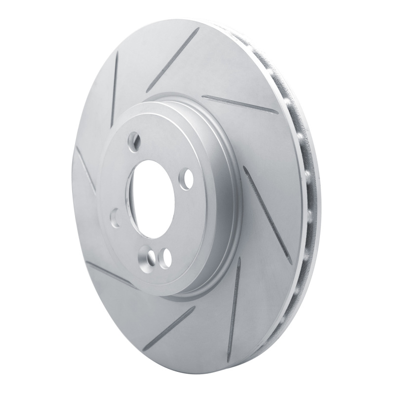 Mini Cooper Brake Rotor (1) - Front Left - DFC - Slotted Geoperformance - `07-`15