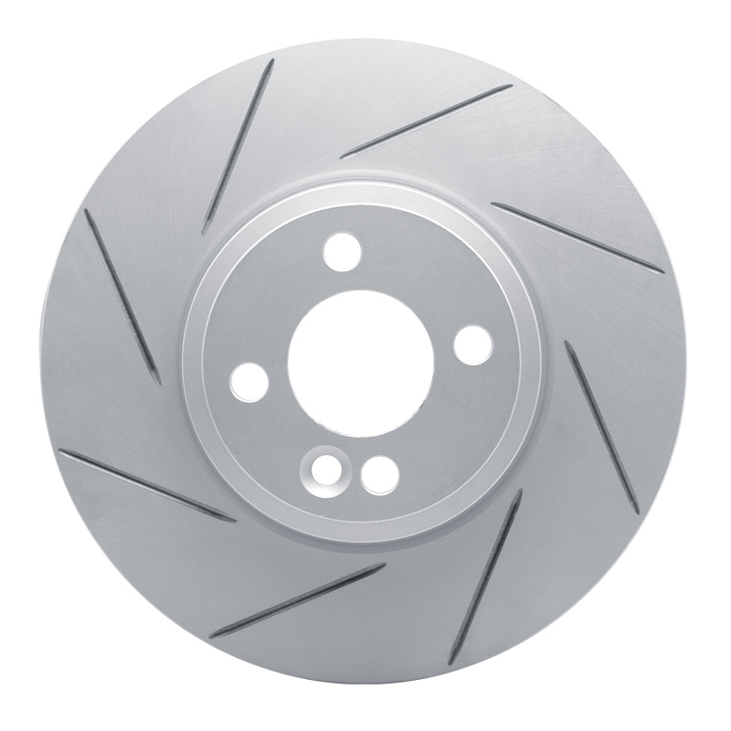 Mini Cooper Brake Rotor (1) - Front Left - DFC - Slotted Geoperformance - `07-`15