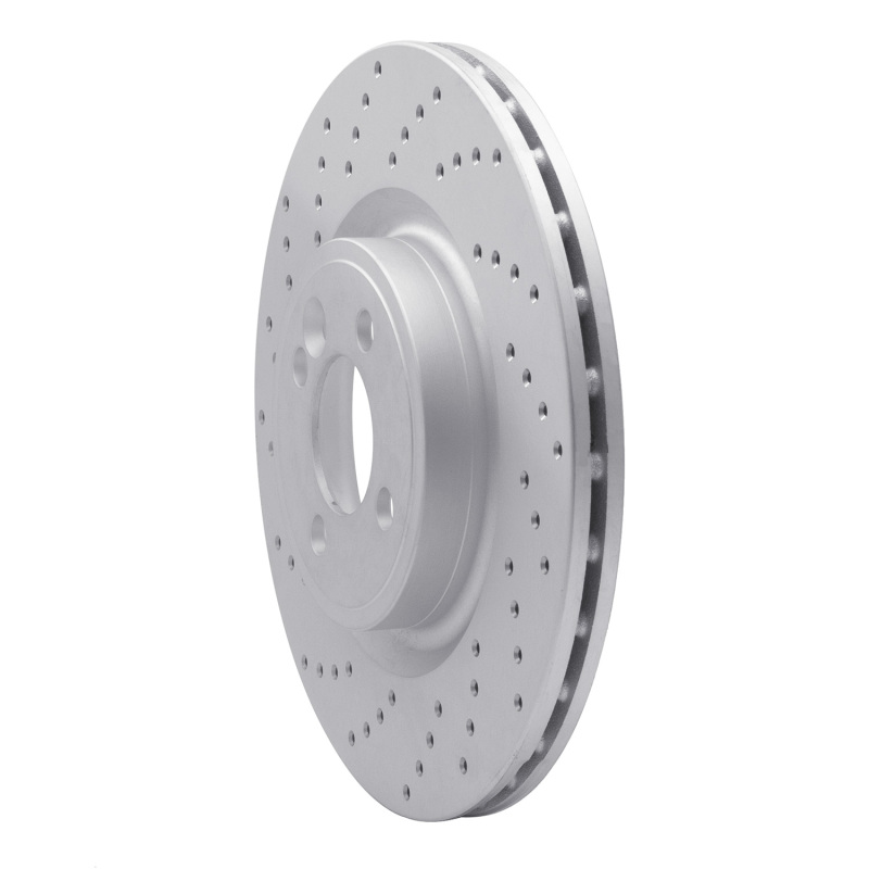 Mini Cooper Clubman Brake Rotor (1) - Front Left - DFC - Drilled Geoperformance - `09-`14