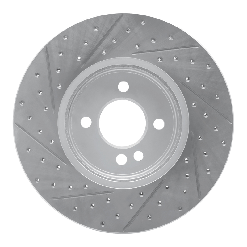 Mini Cooper Brake Rotor (1) - Front Right - DFC - Drill & Slot Geoperformance - `02-`06