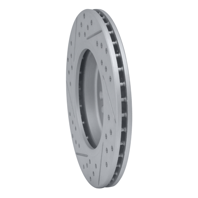 Mini Cooper Brake Rotor (1) - Front Right - DFC - Drilled & Slotted Geoperformance - `02-`08