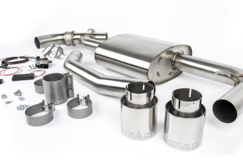 MINI Countryman Performance Exhaust - Rear - Dinan - Axleback Valved with Electronic Control - `17-`24